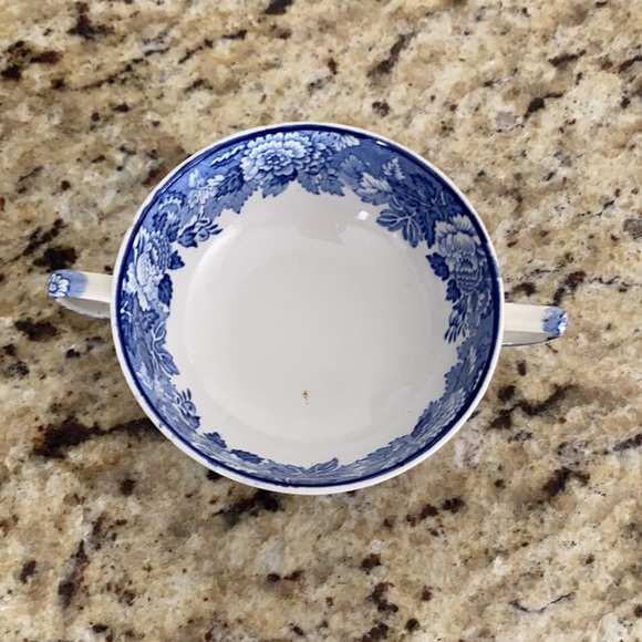 Blue and White Dish - Picture 3 of 4